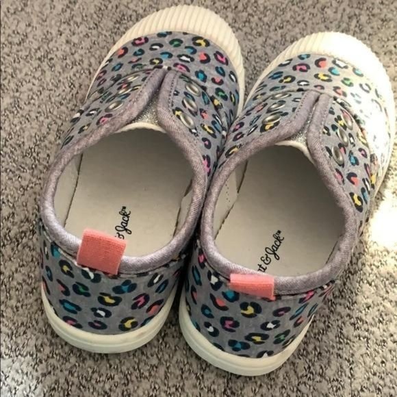 Colorful Leopard Print Slip-on Shoes - Picture 3 of 4